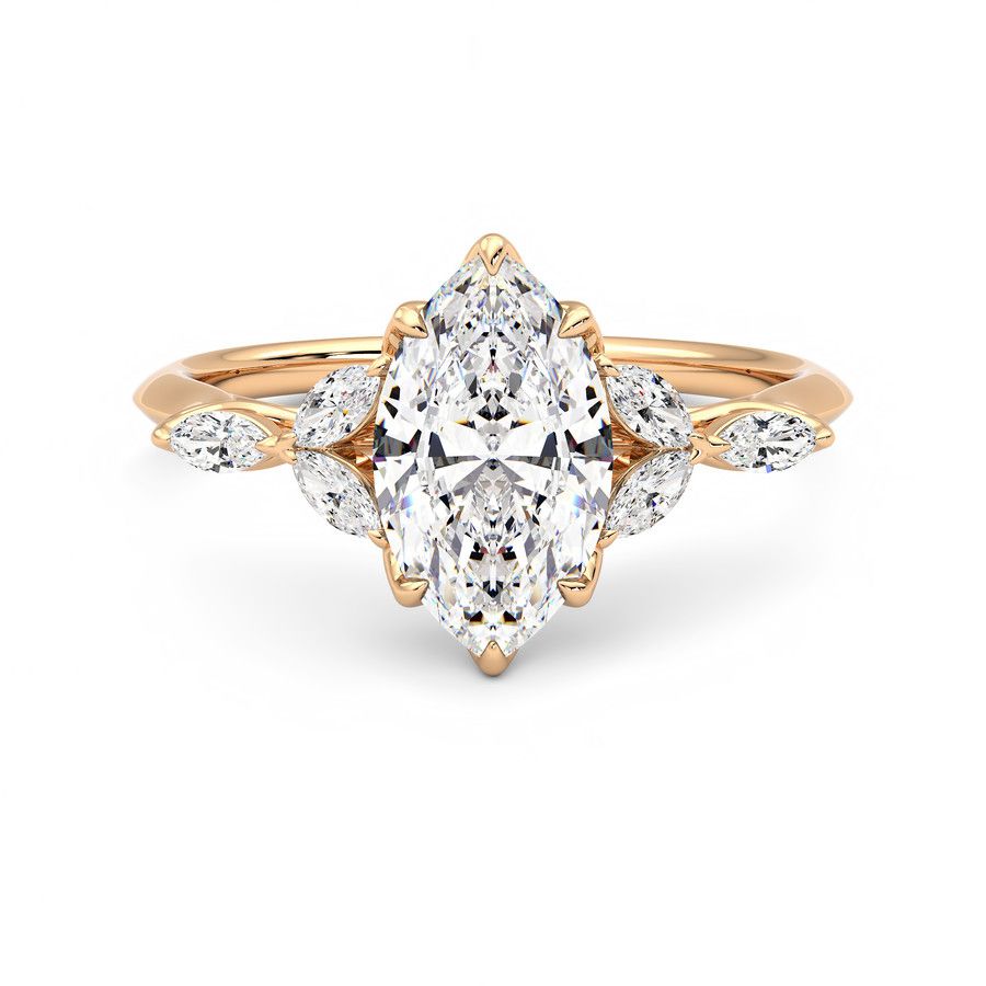 Taylor & Hart Tamora Marquise Engagement Ring 2