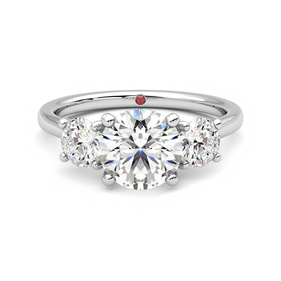 Taylor & Hart Venus Round Engagement Ring 2