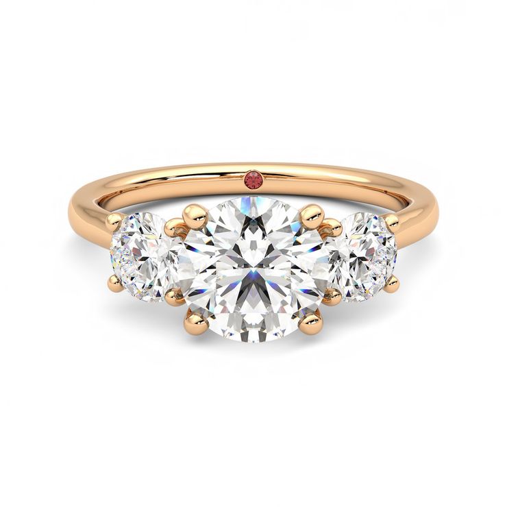 Taylor & Hart Venus Round Engagement Ring 0