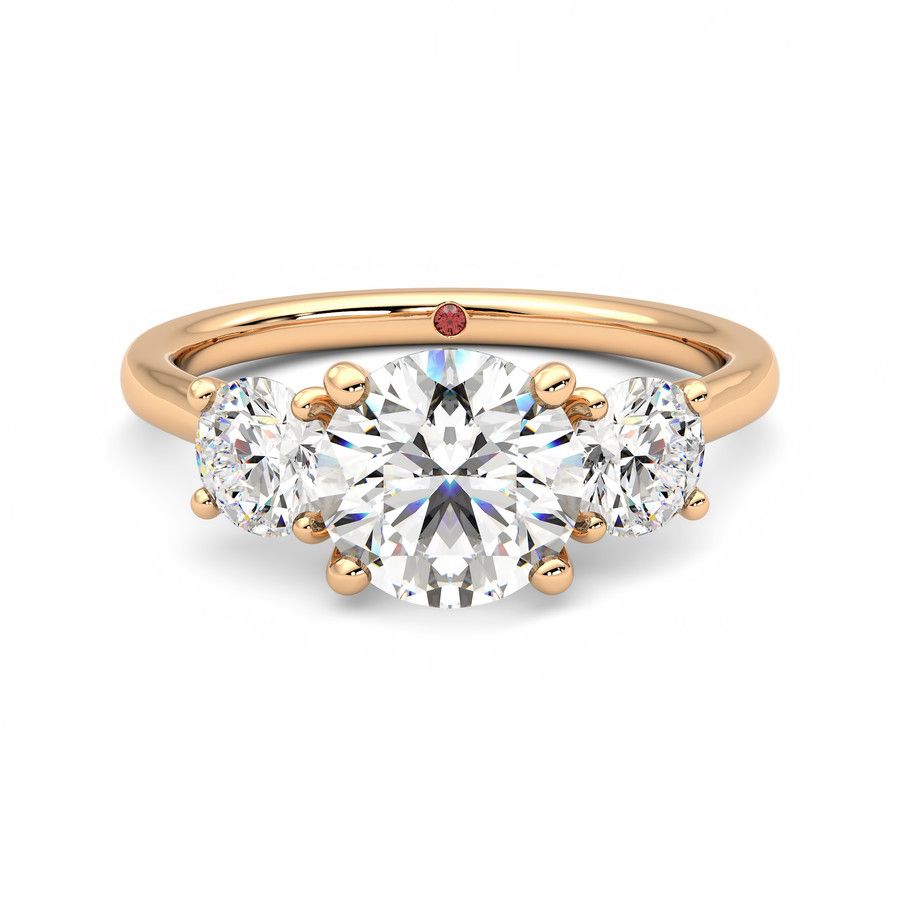 Taylor & Hart Venus Round Engagement Ring 2