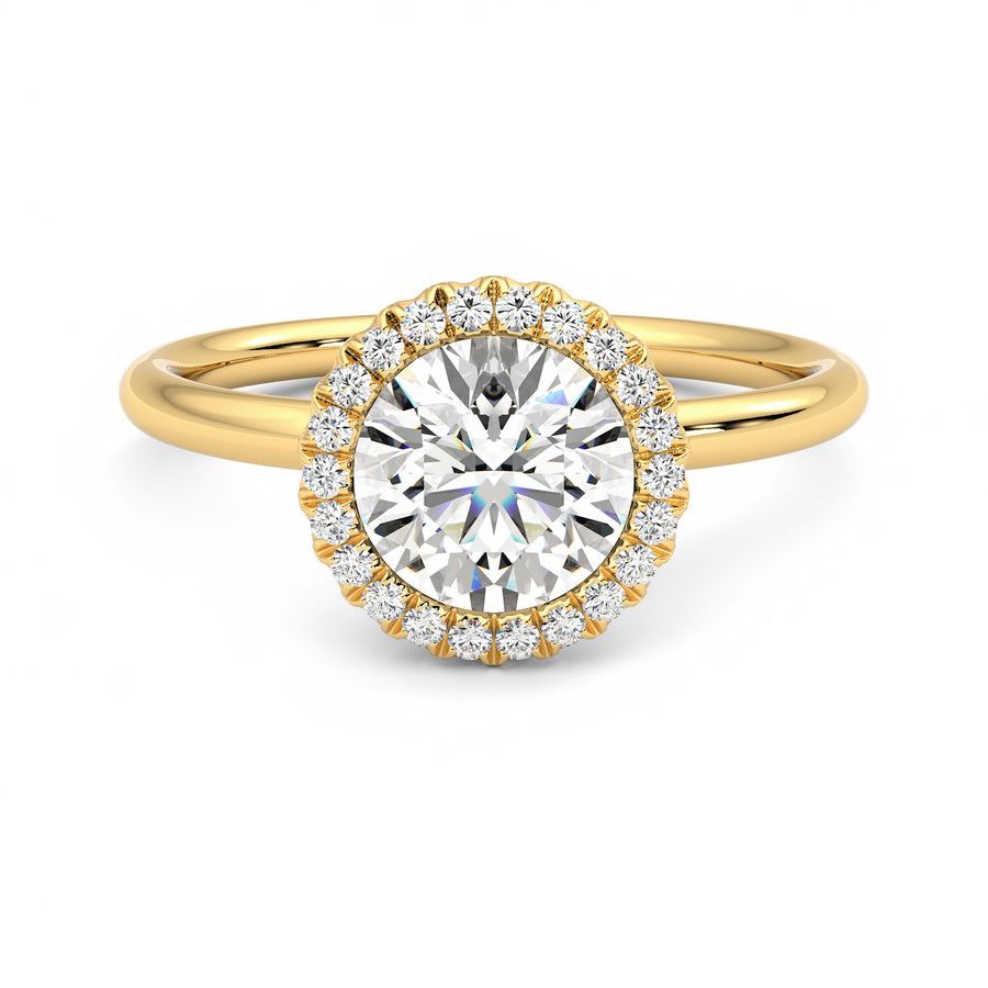 Taylor & Hart Sugar Round Engagement Ring 2