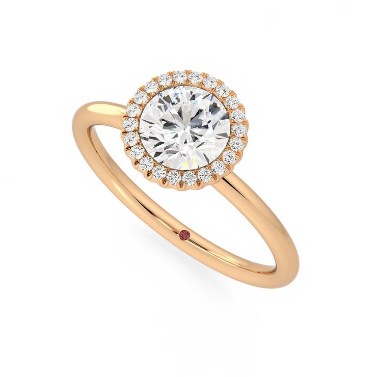 Taylor & Hart Sugar Round Engagement Ring 0