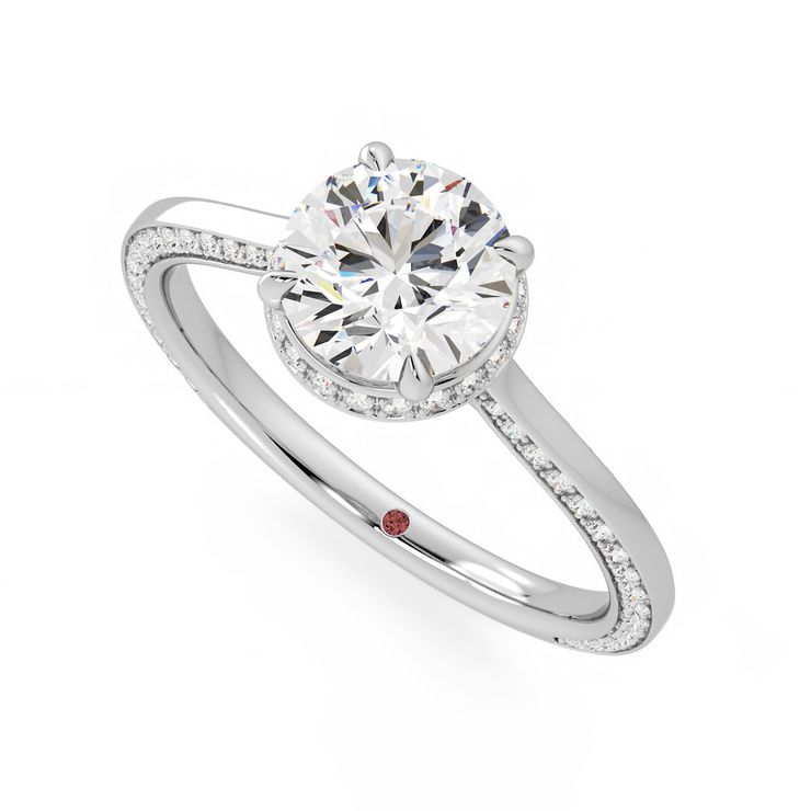 Taylor & Hart Coast Round Engagement Ring 0