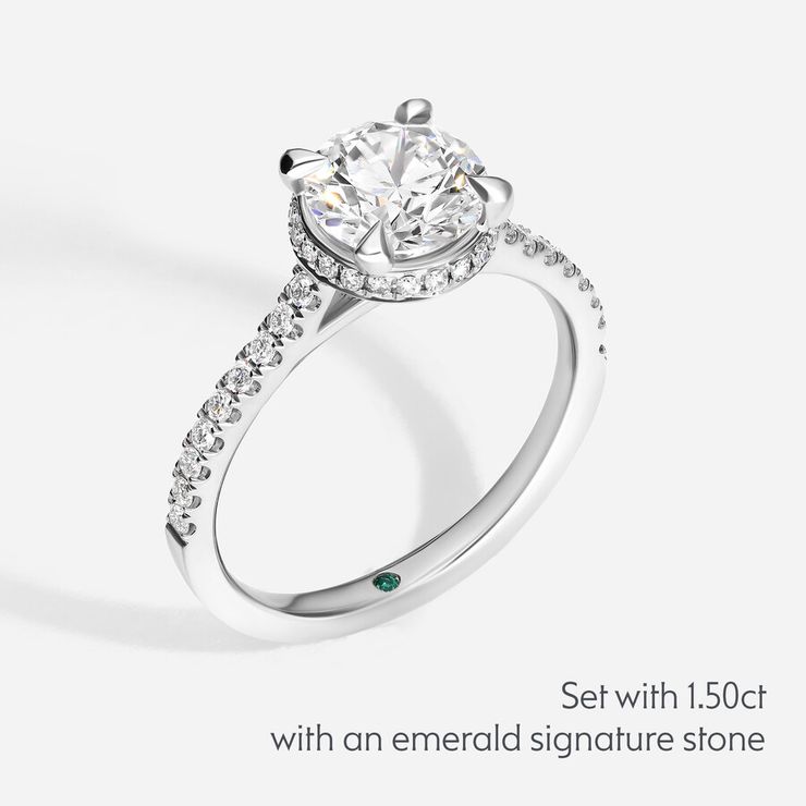 Taylor & Hart Coast Round Engagement Ring 1