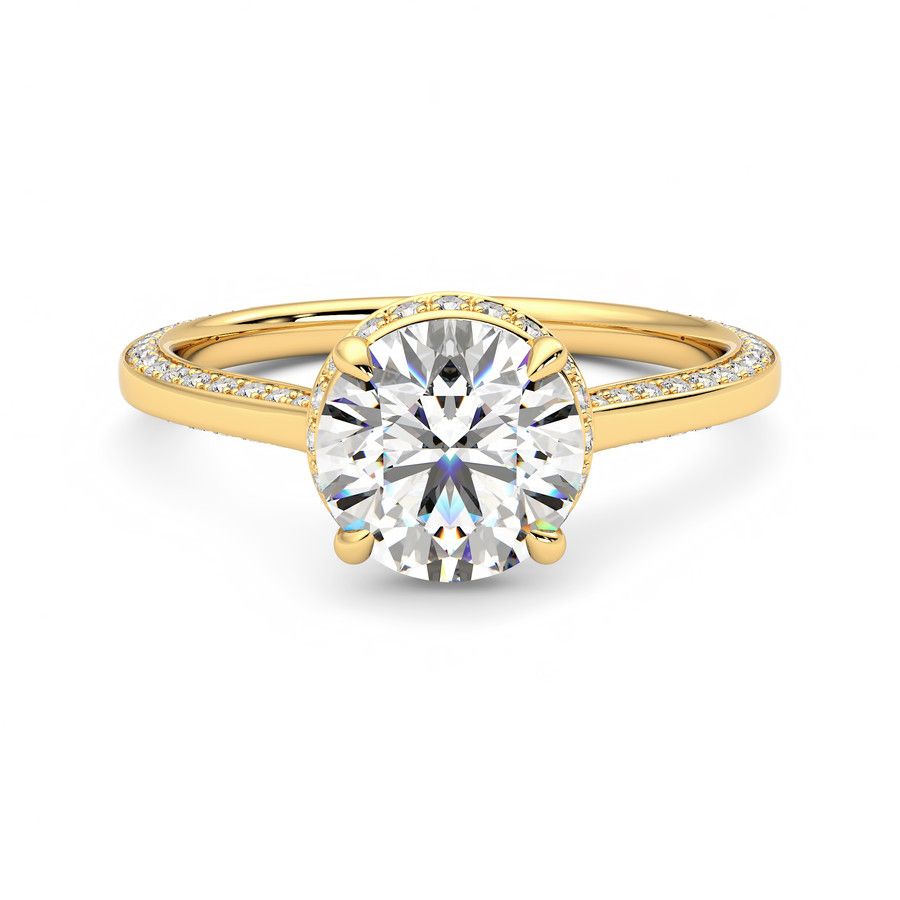 Taylor & Hart Coast Round Engagement Ring 0