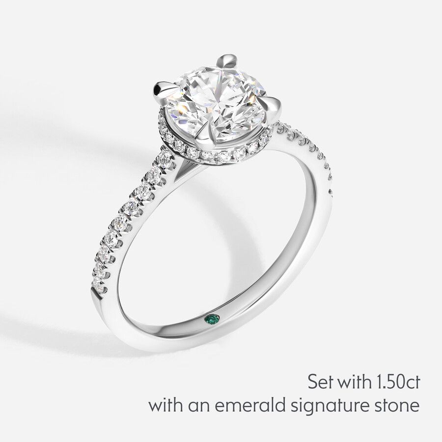 Taylor & Hart Coast Round Engagement Ring 3
