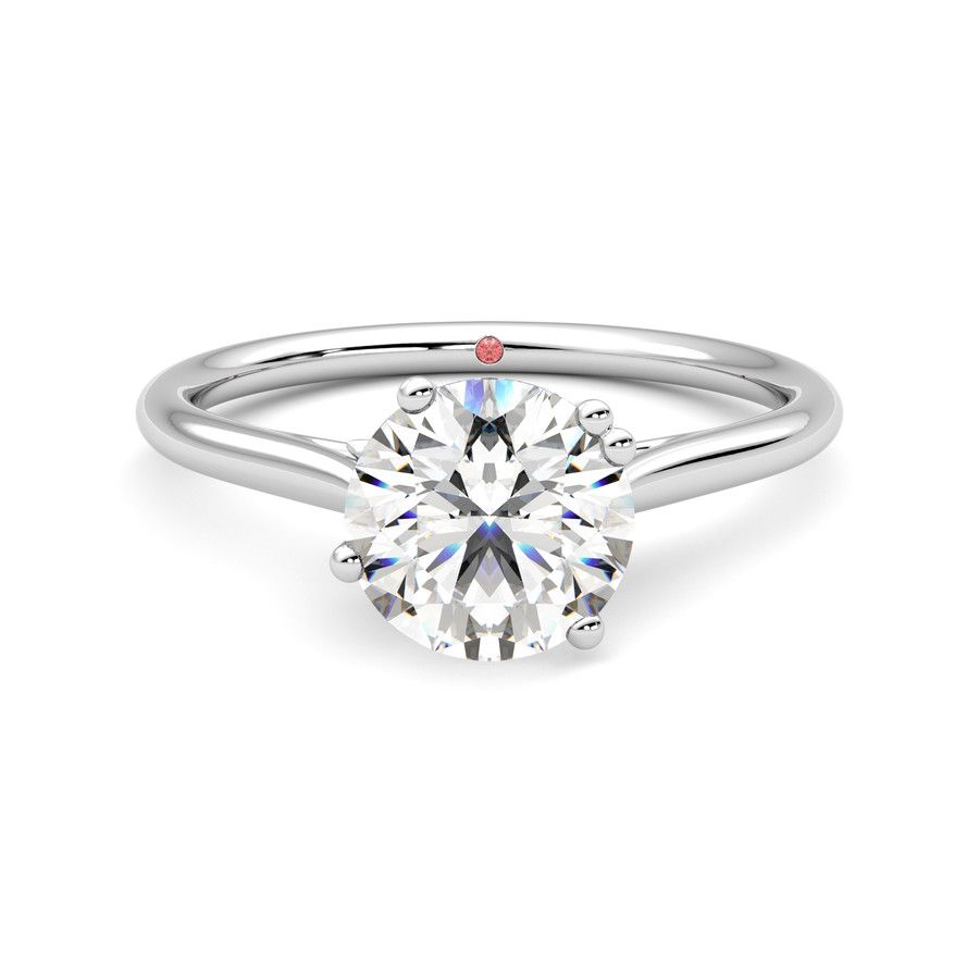 Taylor & Hart Hana Round Engagement Ring 0