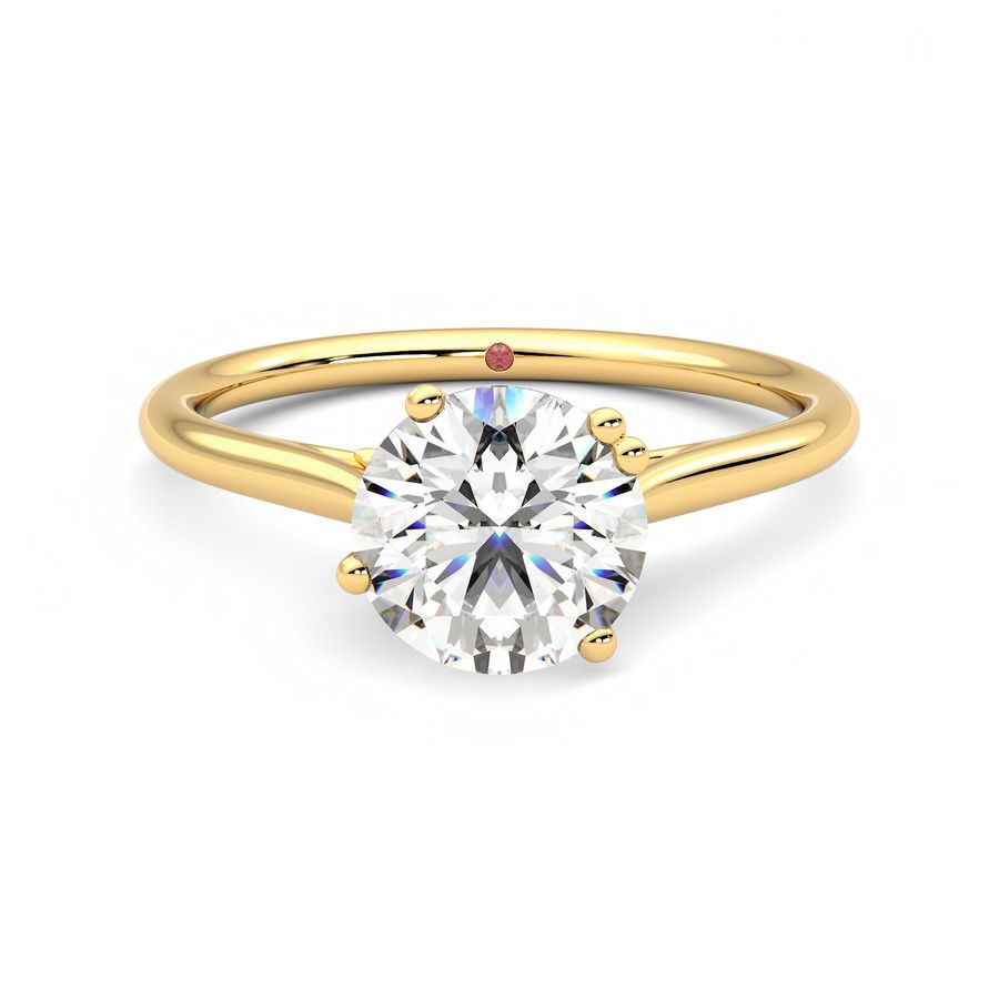 Taylor & Hart Hana Round Engagement Ring 0