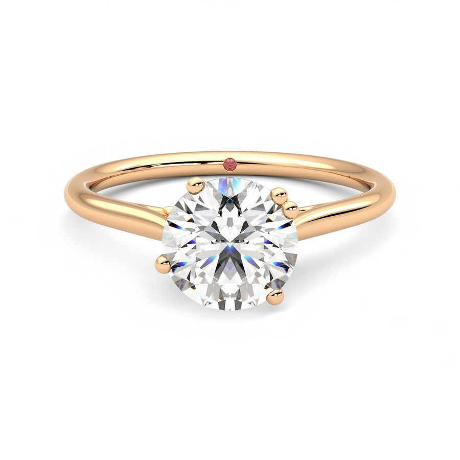 Taylor & Hart Hana Round Engagement Ring 0