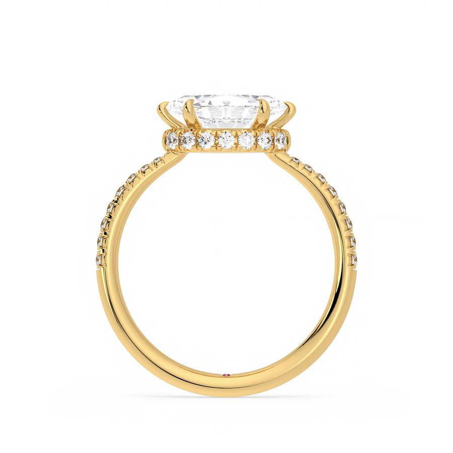 Taylor & Hart Nutmeg Marquise Engagement Ring 1