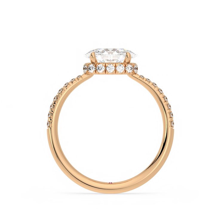 Taylor & Hart Nutmeg Oval Engagement Ring 1