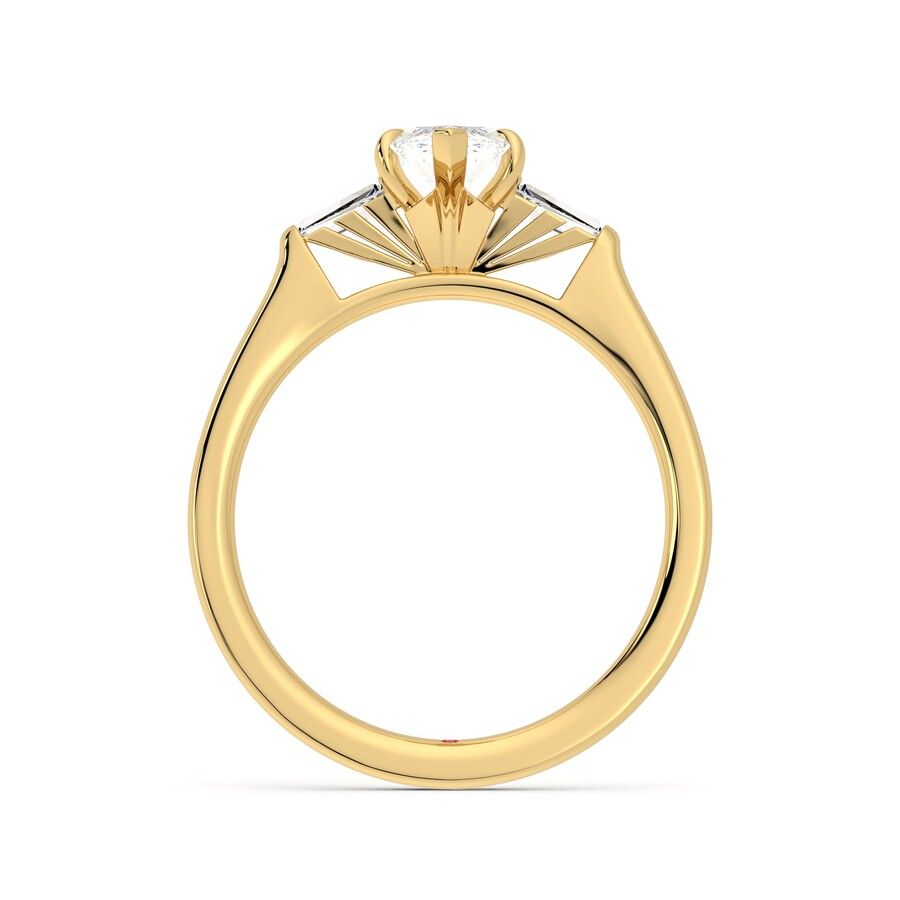 Taylor & Hart Mirror Marquise Engagement Ring 1