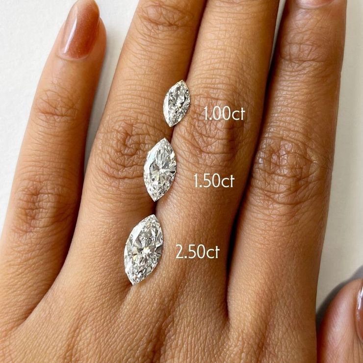 Taylor & Hart Mirror Marquise Engagement Ring 1