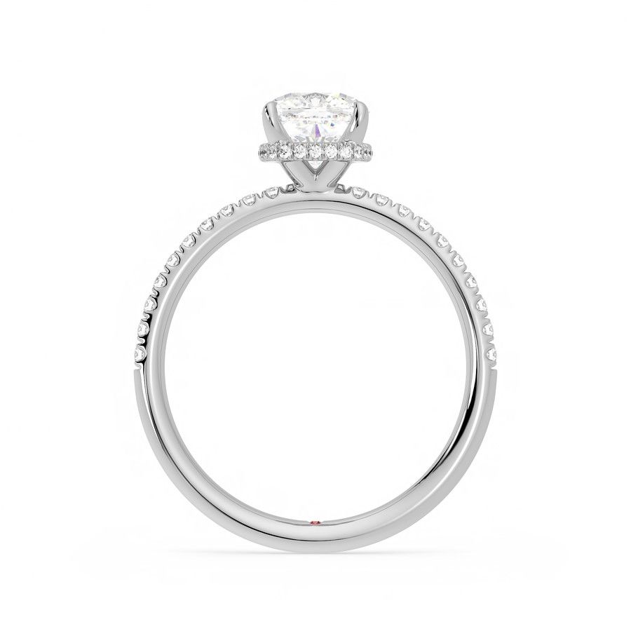 Taylor & Hart Thyme Cushion Engagement Ring 1