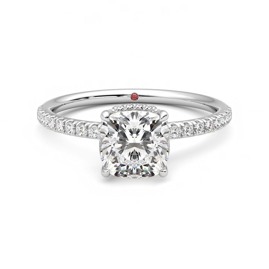 Taylor & Hart Thyme Cushion Engagement Ring 2