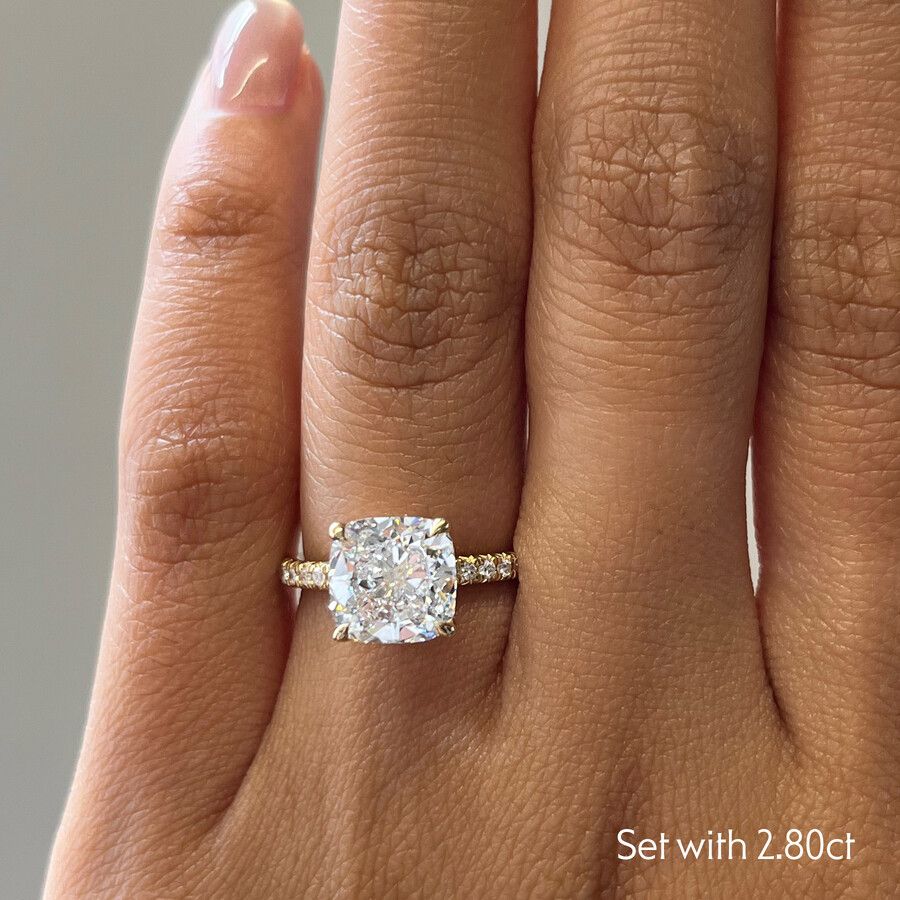 Taylor & Hart Thyme Cushion Engagement Ring 1