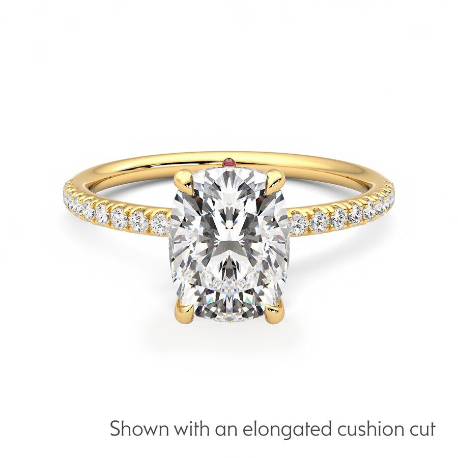 Taylor & Hart Thyme Cushion Engagement Ring 3