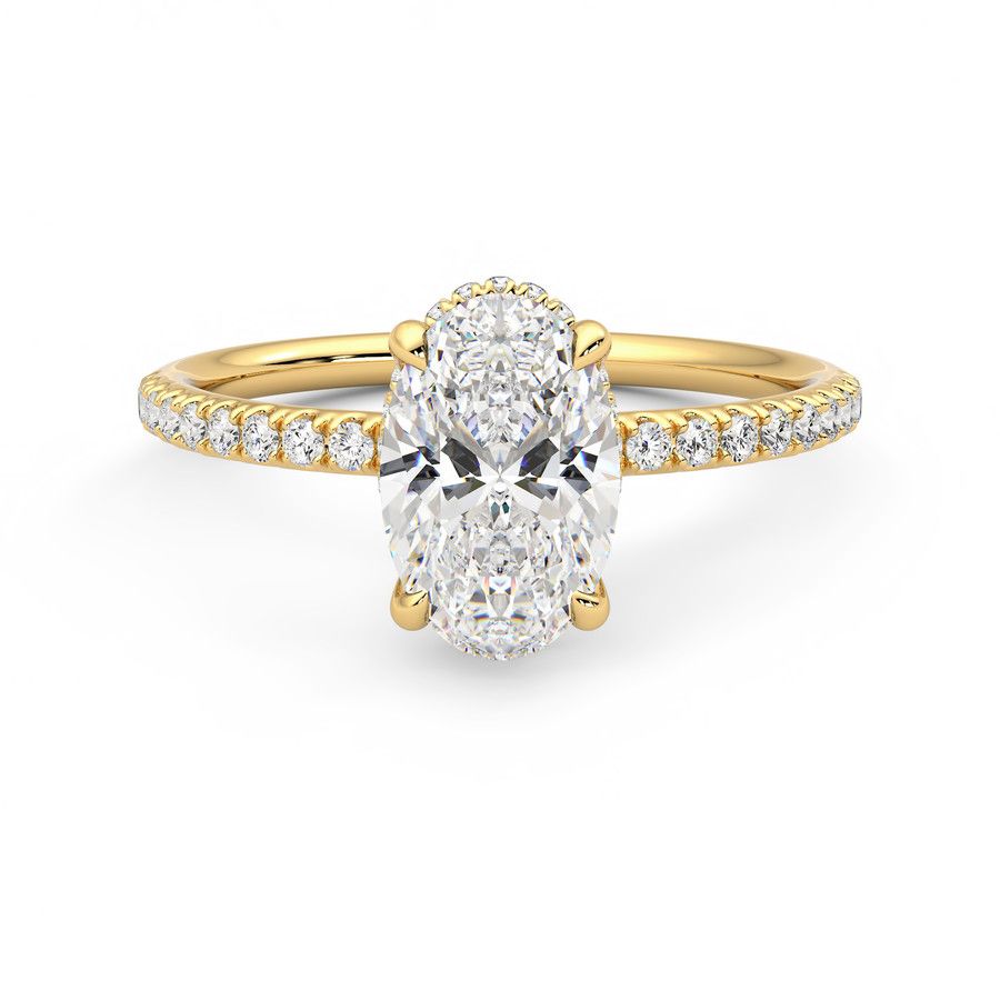 Taylor & Hart Thyme Oval Engagement Ring 2