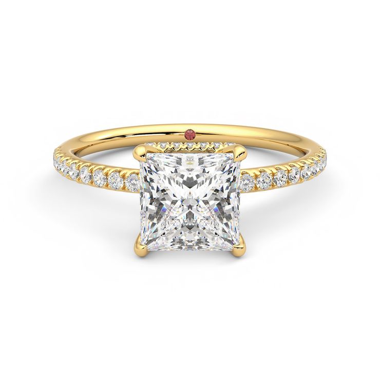 Taylor & Hart Thyme Princess Engagement Ring 0