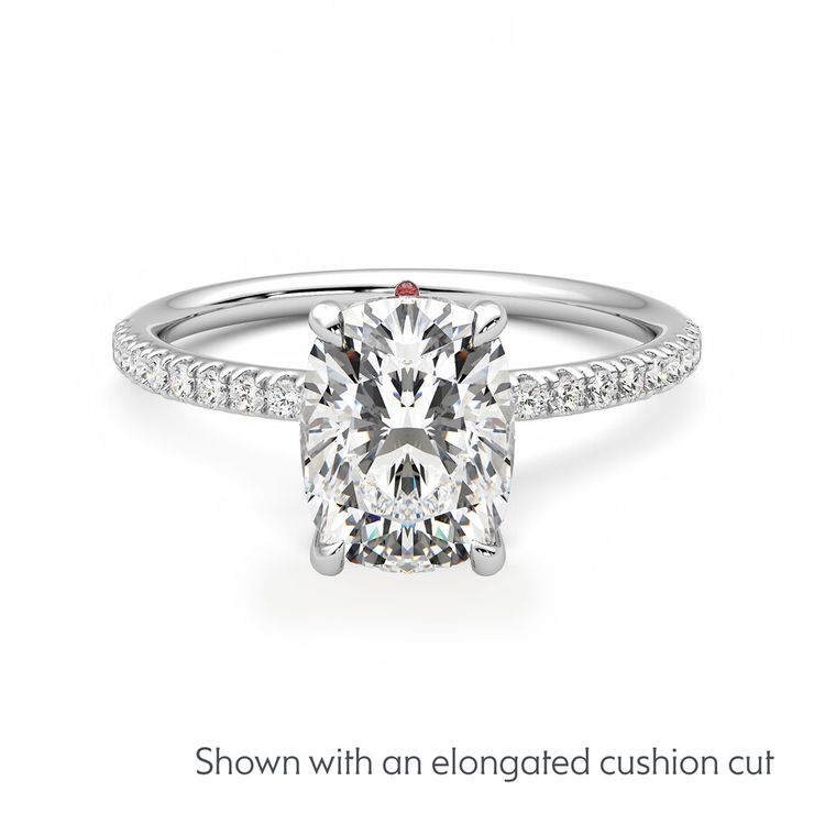 Taylor & Hart Thyme Cushion Engagement Ring 1