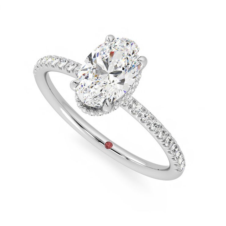 Taylor & Hart Thyme Oval Engagement Ring 0