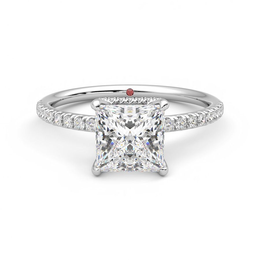 Taylor & Hart Thyme Princess Engagement Ring 0