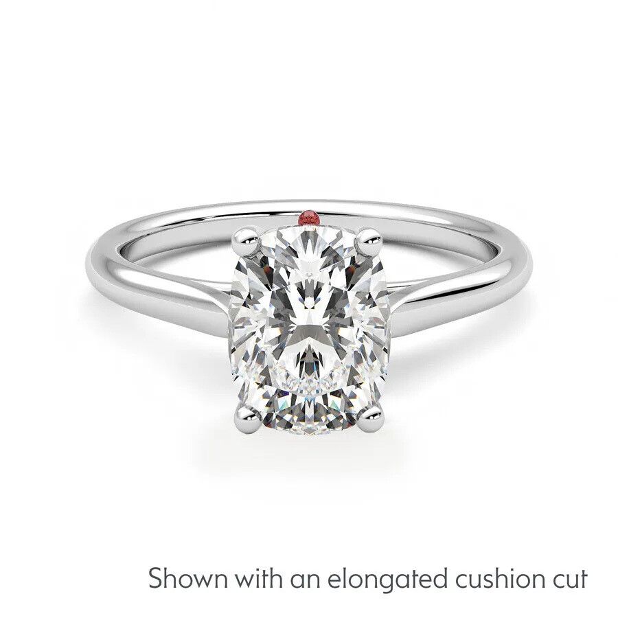 Taylor & Hart Hope Cushion Engagement Ring 3