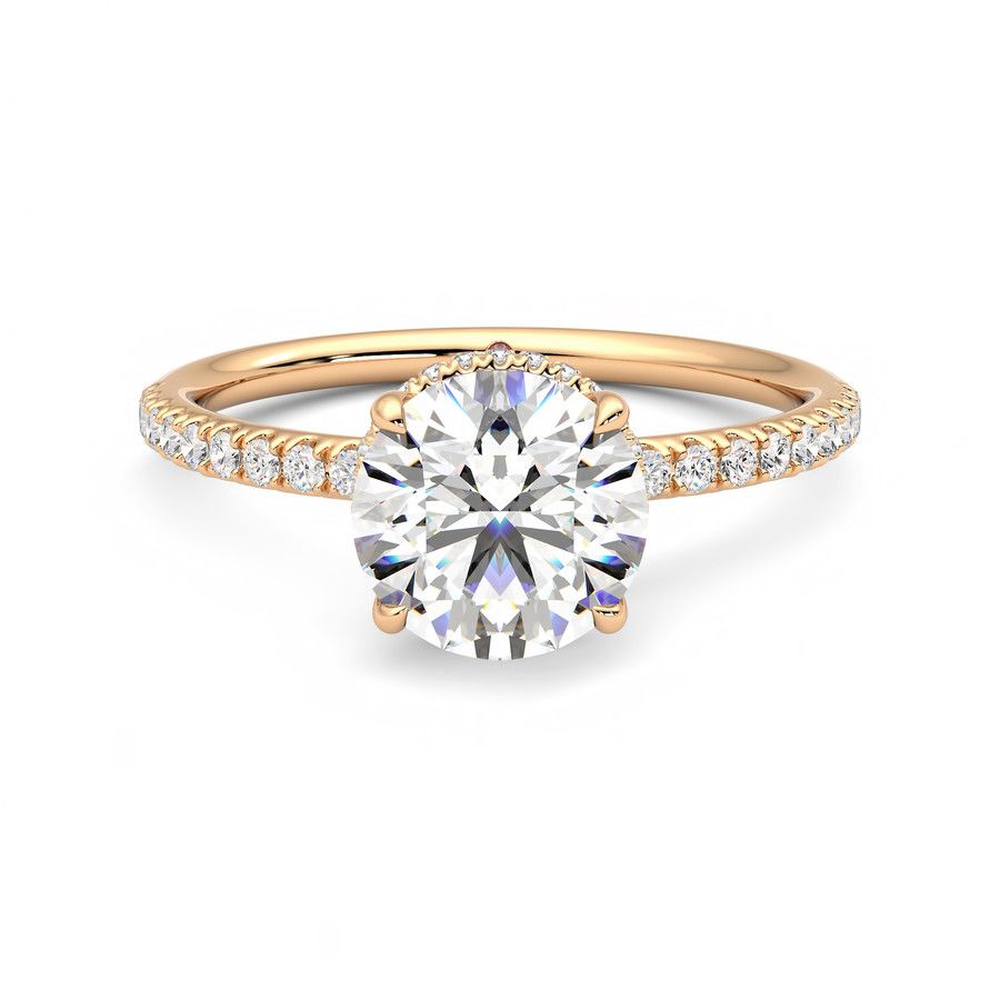 Taylor & Hart Thyme Round Engagement Ring 2