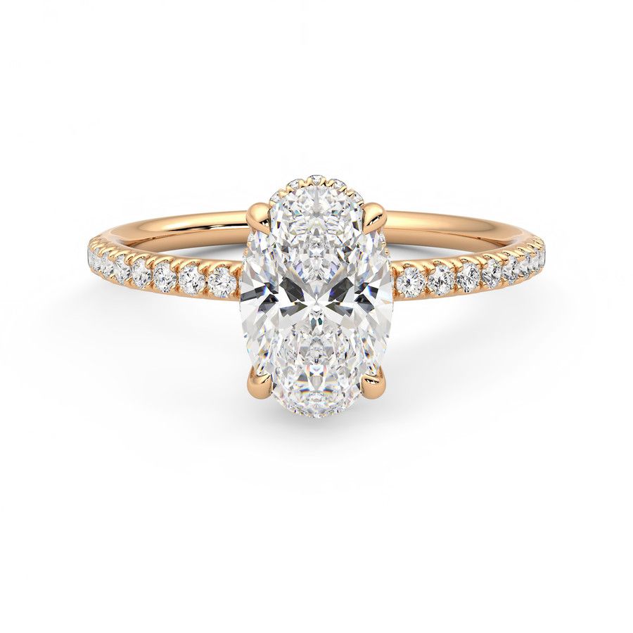 Taylor & Hart Thyme Oval Engagement Ring 2