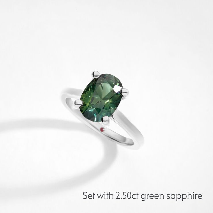 Taylor & Hart Hope Oval Engagement Ring 3