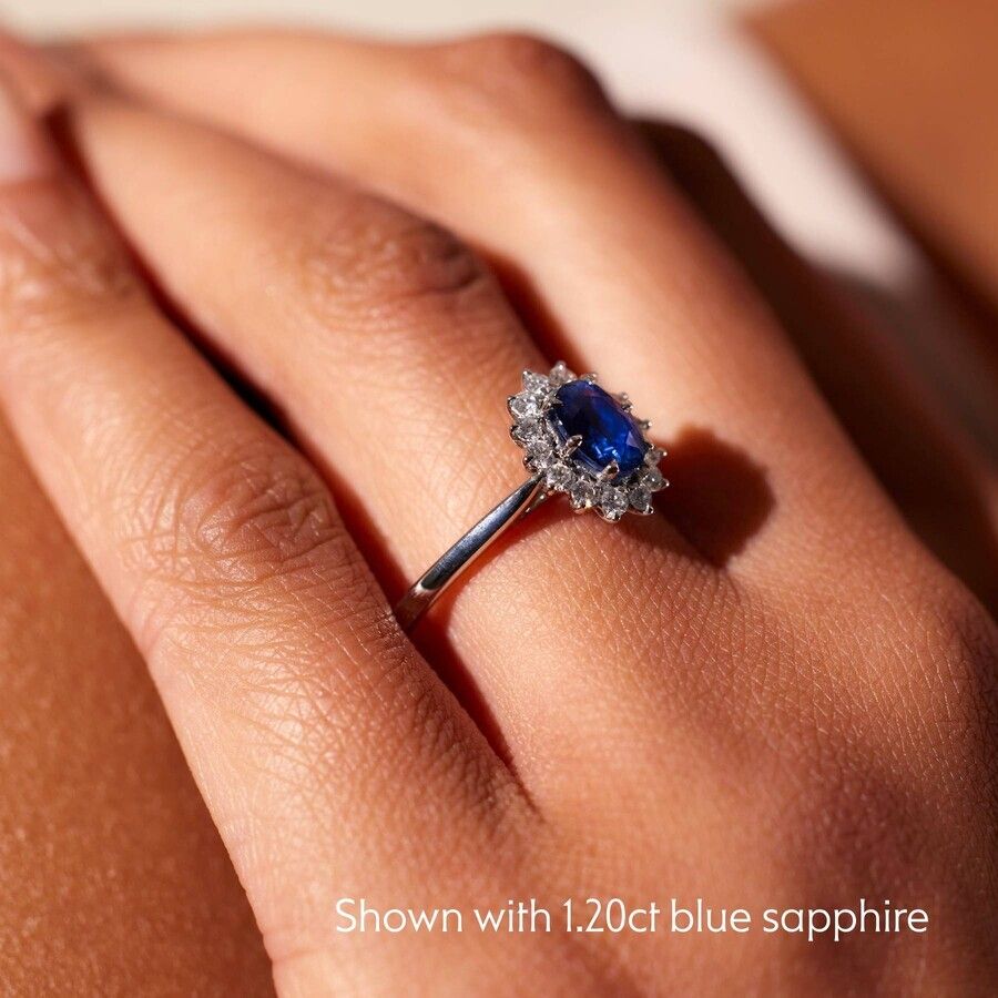 Taylor & Hart Lyra Oval Engagement Ring 7