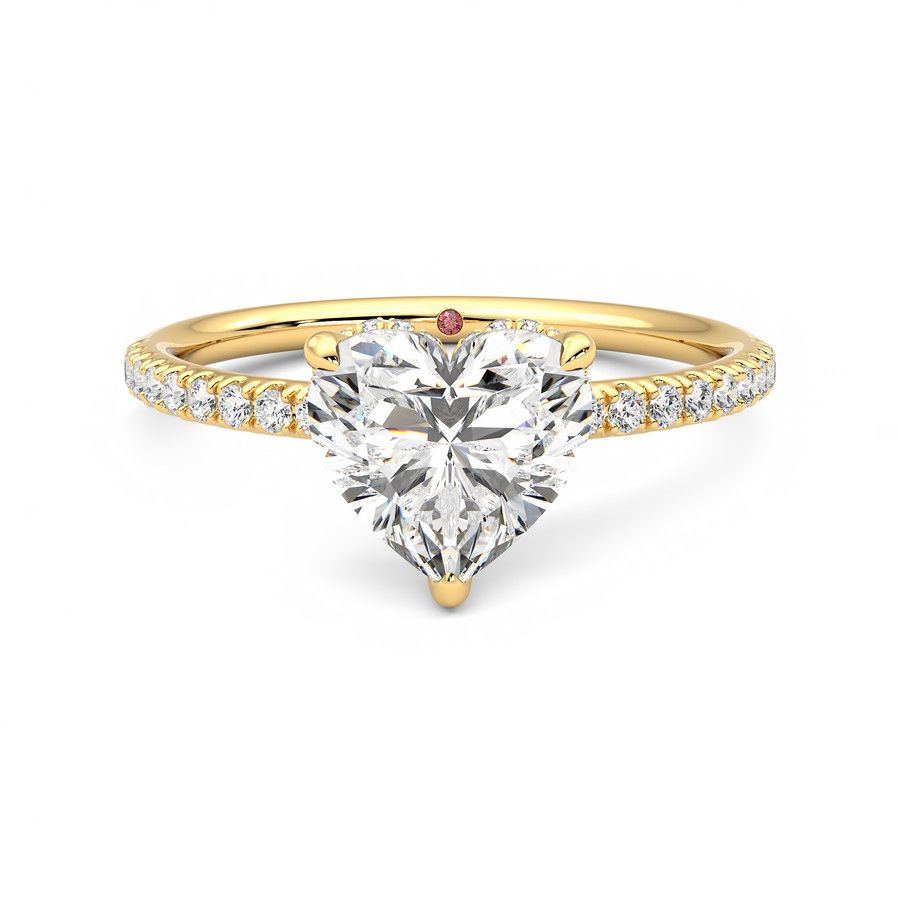 Taylor & Hart Thyme Heart Engagement Ring 2