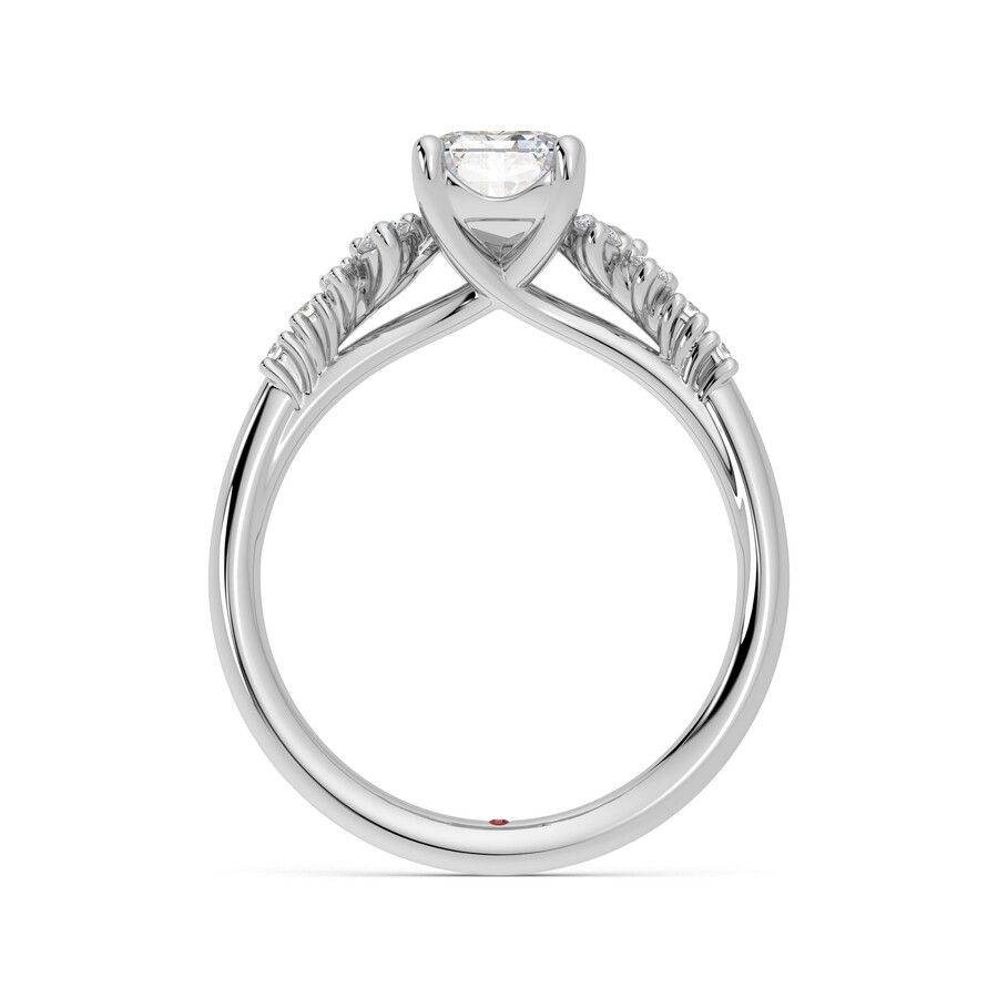 Taylor & Hart Marula Emerald Engagement Ring 1