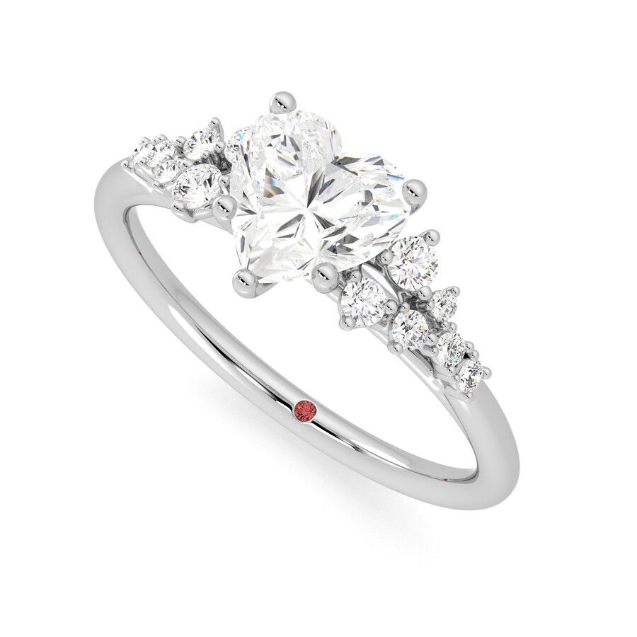 Taylor & Hart Marula Heart Engagement Ring 0