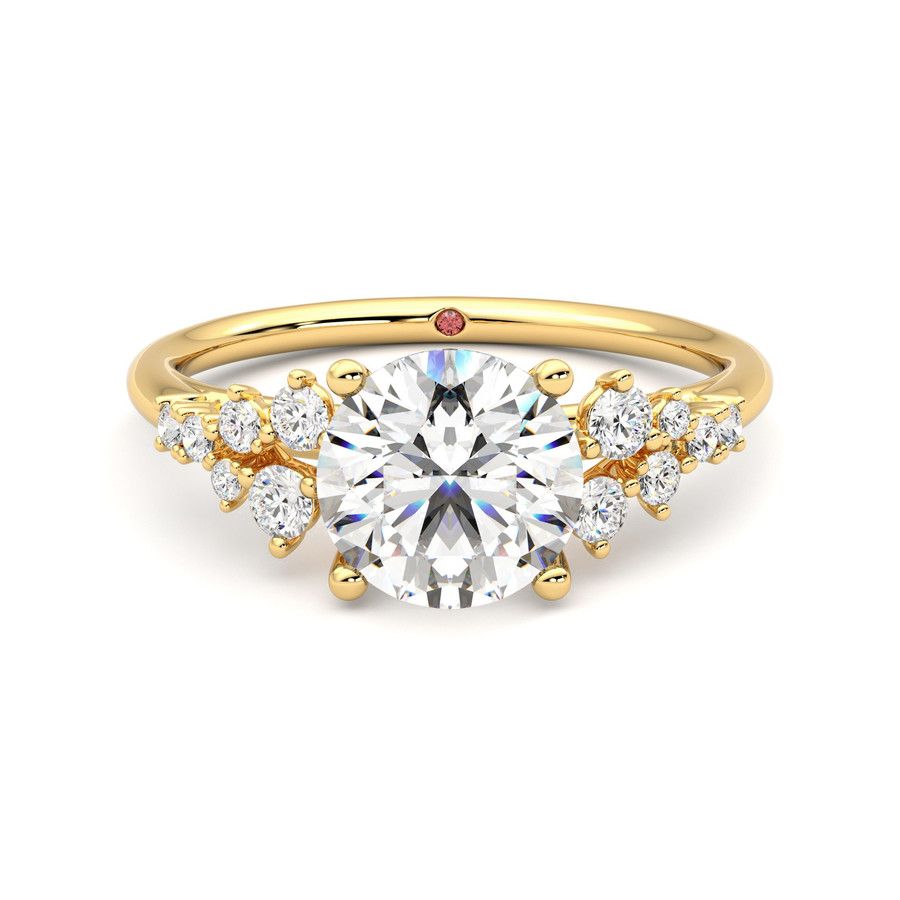 Taylor & Hart Marula Round Engagement Ring 2