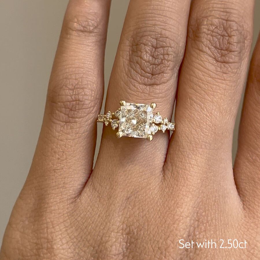 Taylor & Hart Marula Princess Engagement Ring 3