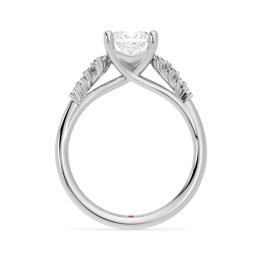 Taylor & Hart Marula Princess Engagement Ring 1