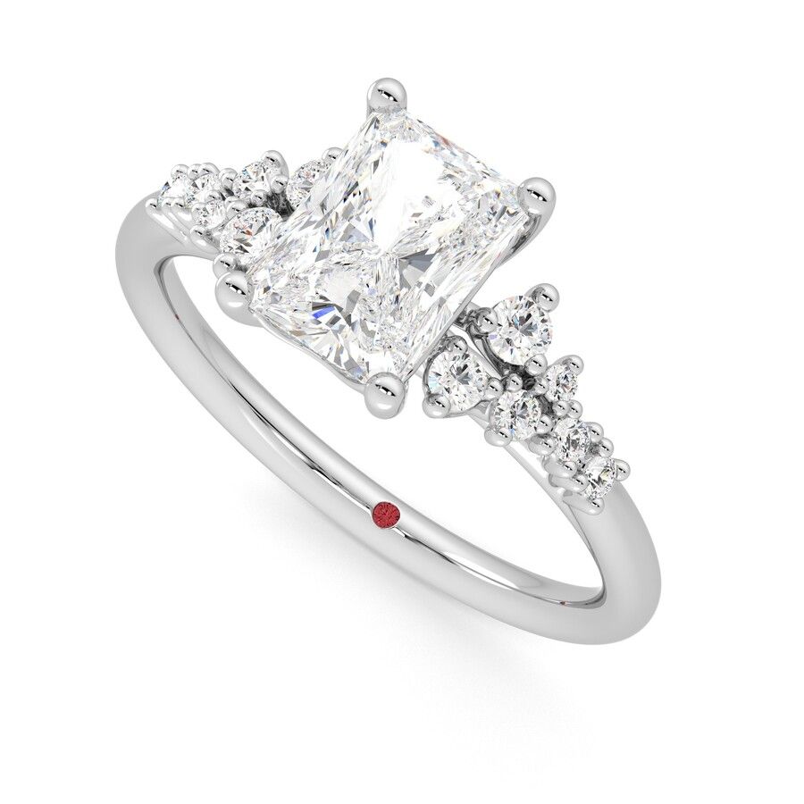 Taylor & Hart Marula Radiant Engagement Ring 0