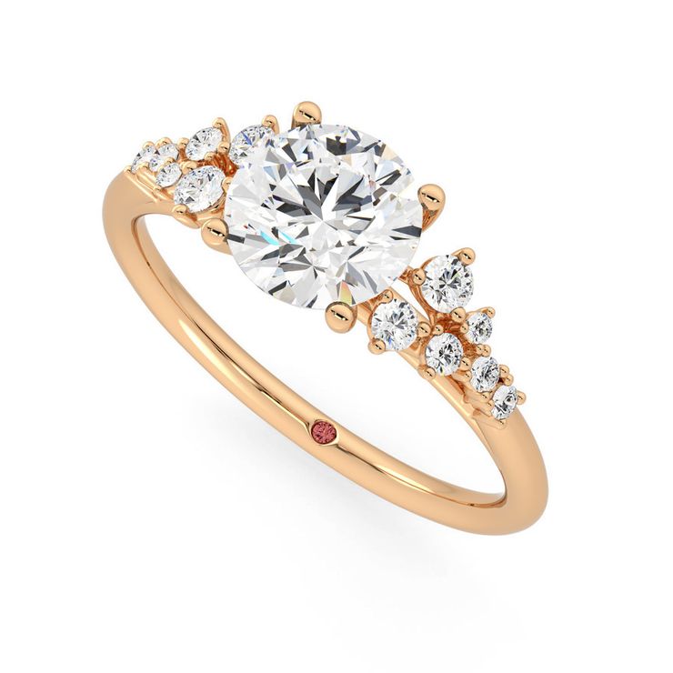 Taylor & Hart Marula Round Engagement Ring 0