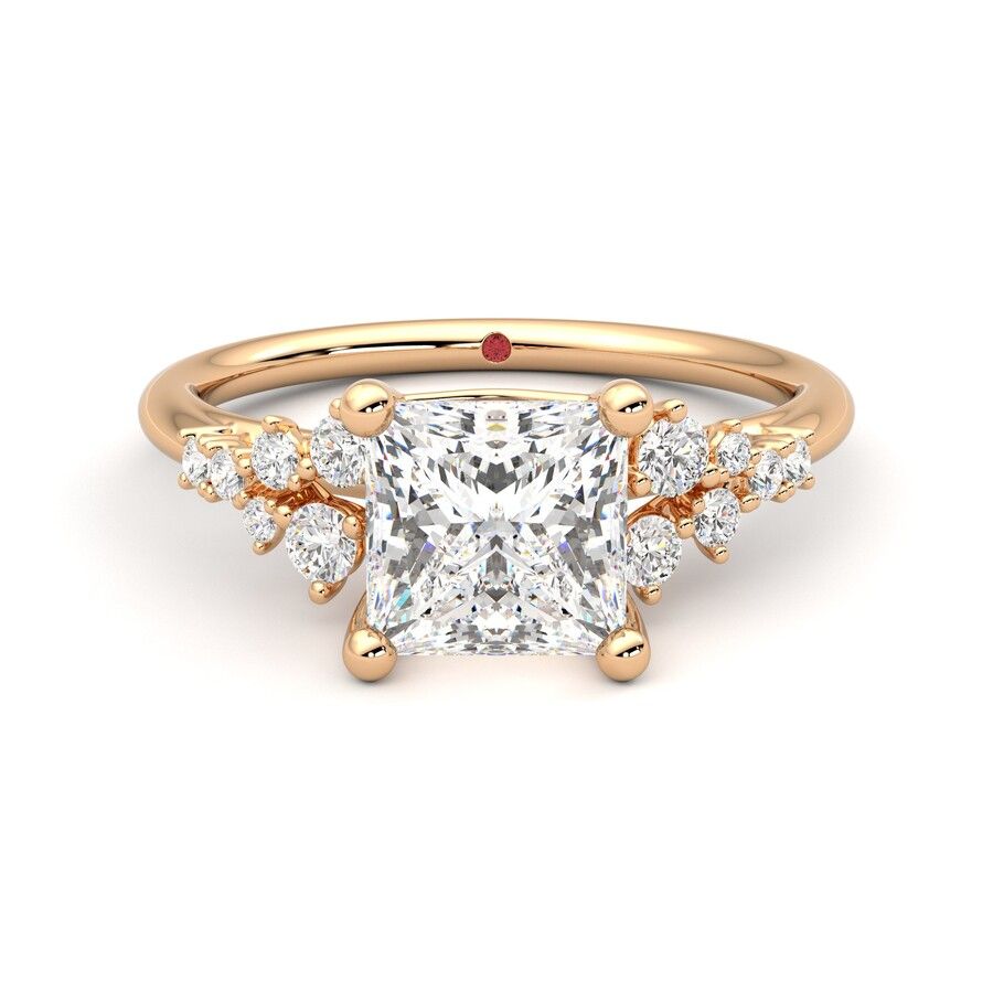 Taylor & Hart Marula Princess Engagement Ring 2