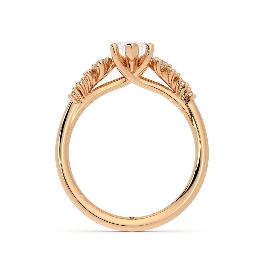 Taylor & Hart Marula Marquise Engagement Ring 1