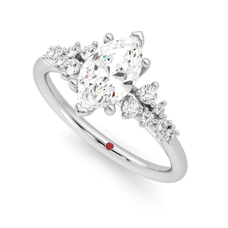 Taylor & Hart Marula Marquise Engagement Ring 0
