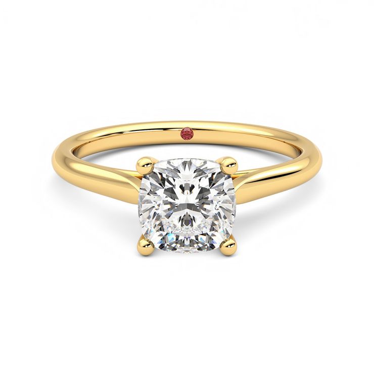 Taylor & Hart Hope Cushion Engagement Ring 0