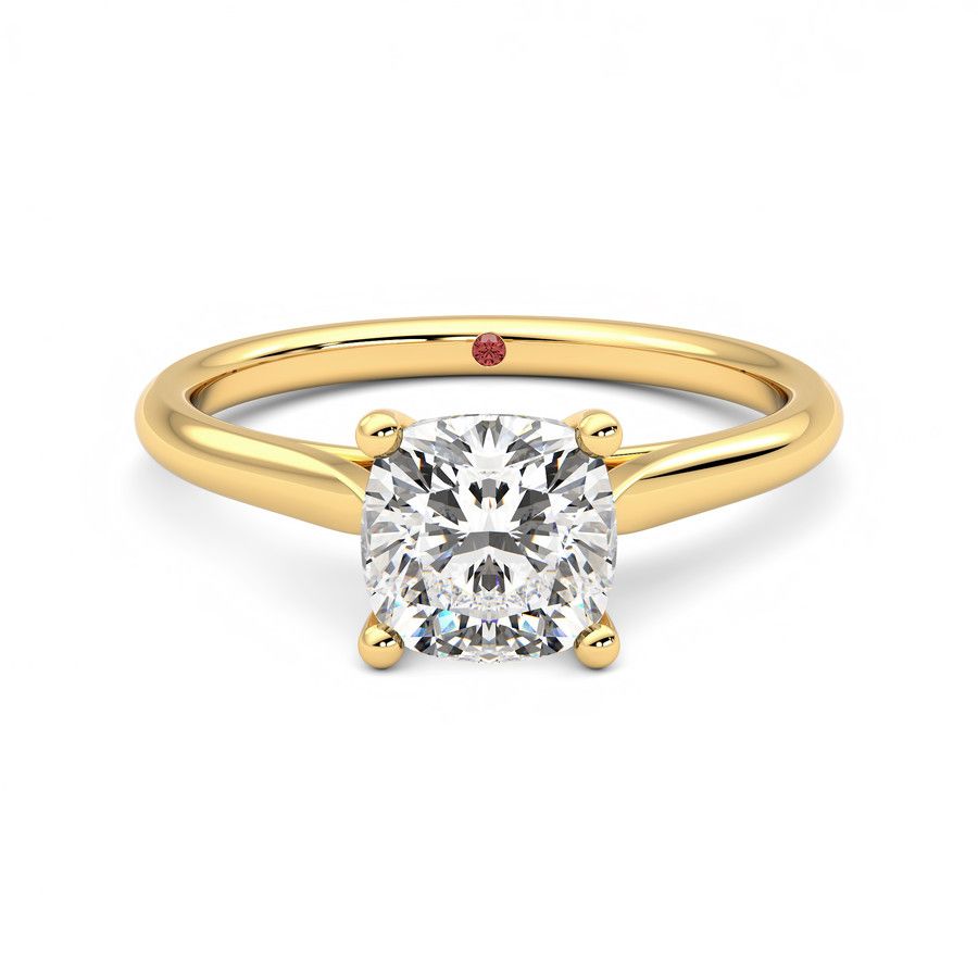 Taylor & Hart Hope Cushion Engagement Ring 2