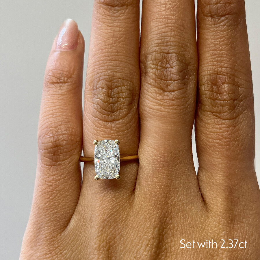 Taylor & Hart Hope Cushion Engagement Ring 1