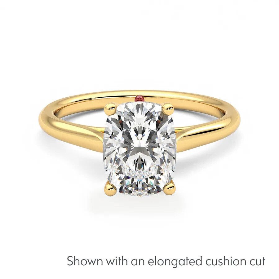 Taylor & Hart Hope Cushion Engagement Ring 3