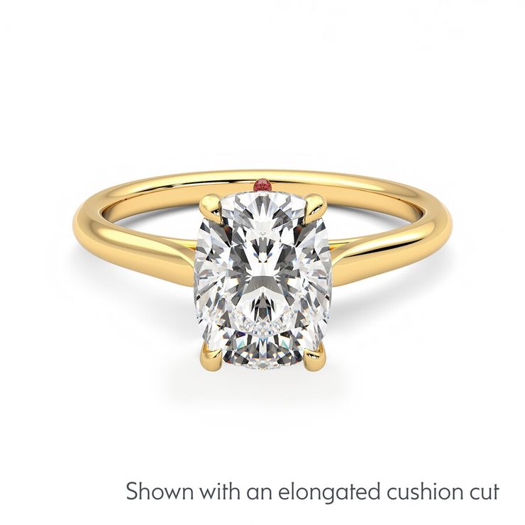 Taylor & Hart Hope Cushion Engagement Ring 1