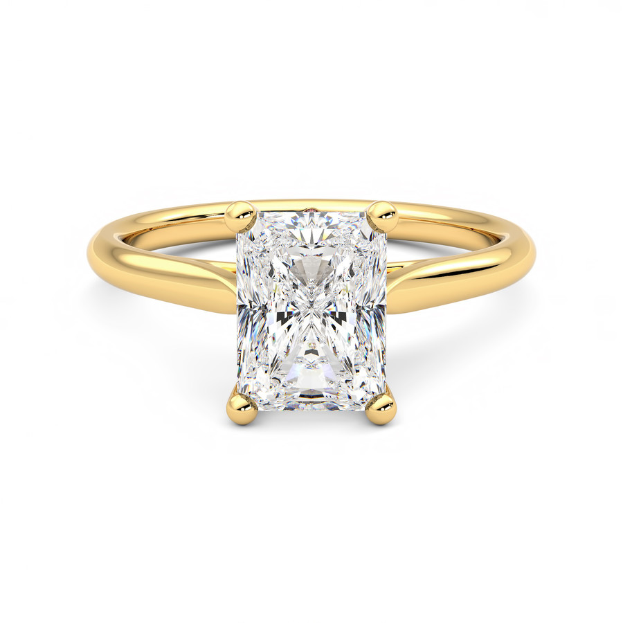 Hope, 18ct Yellow Gold solitaire style engagement ring