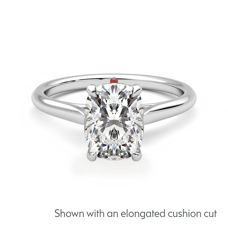 Taylor & Hart Hope Cushion Engagement Ring 1