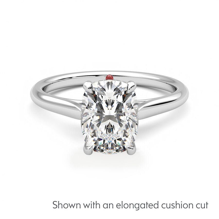 Taylor & Hart Hope Cushion Engagement Ring 3